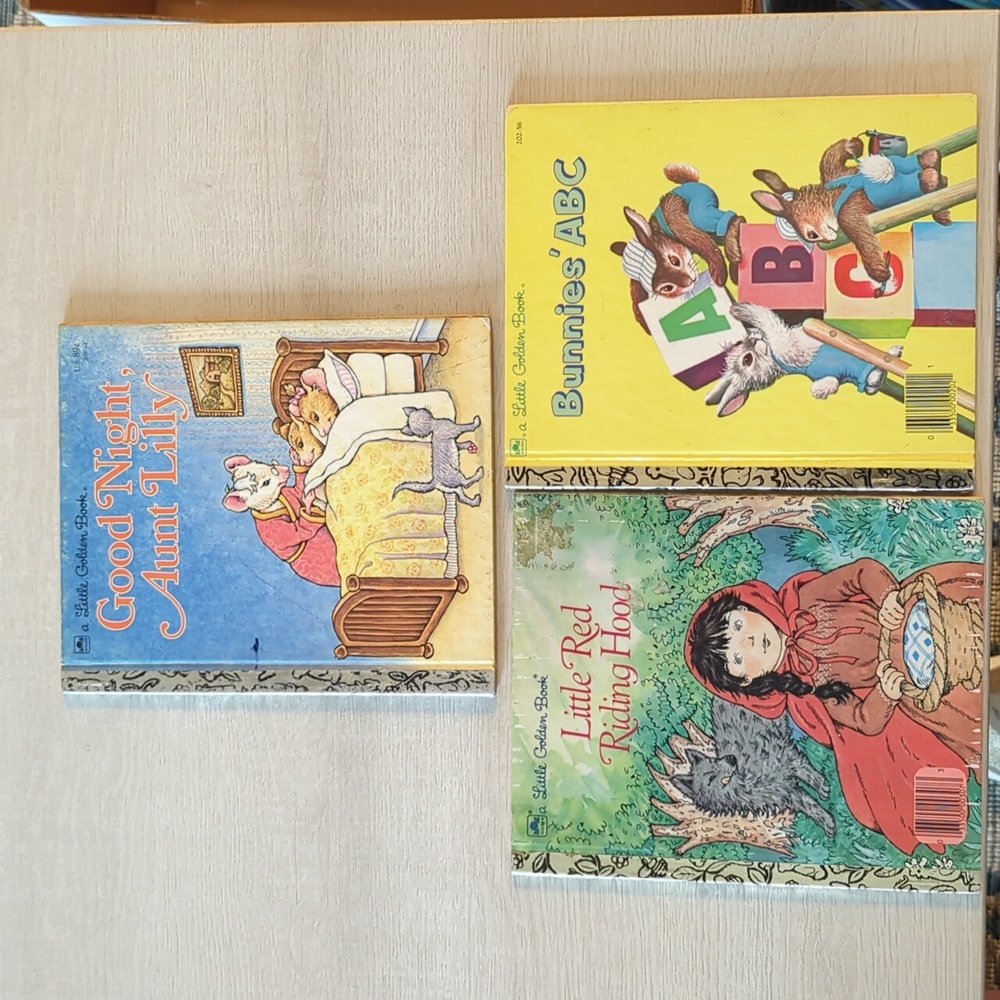 Little Golden Books SET OF FOUR